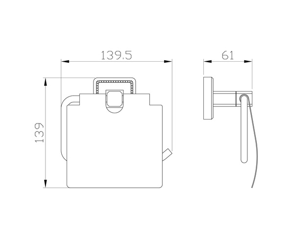 бумагодержатель WONZON & WOGHAND ROMA